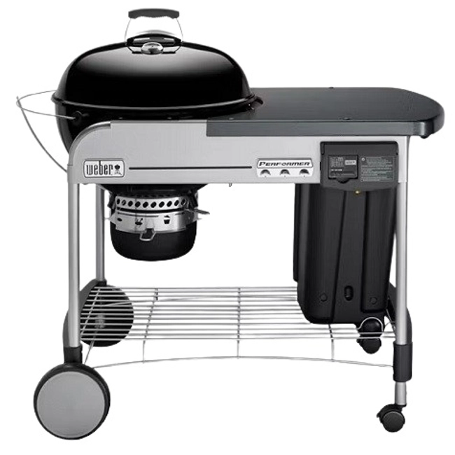 Vendita online Barbecue Perfomer Deluxe GBS Ø 57 cm. BLACK